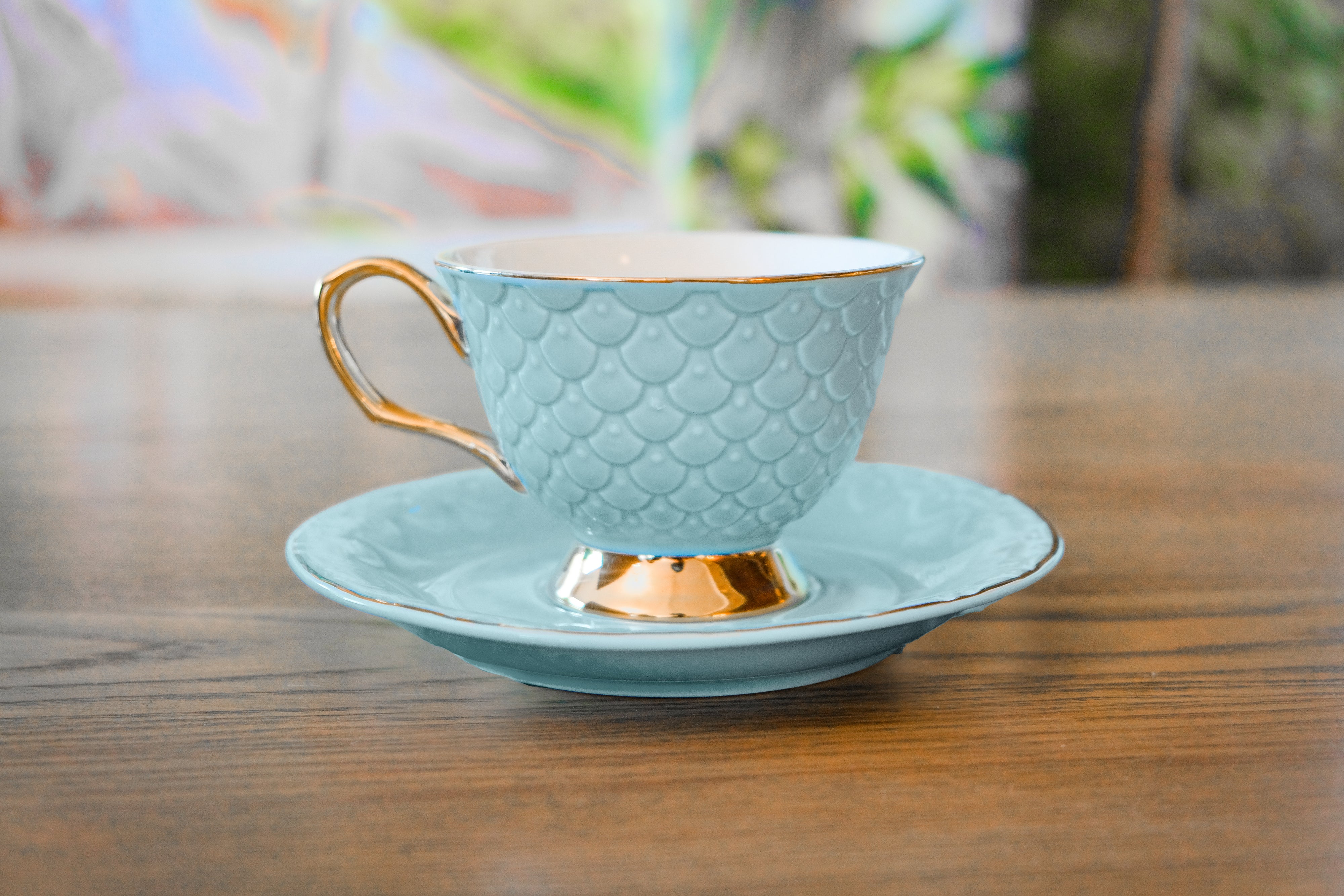 Milan Tea Cups and Saucers