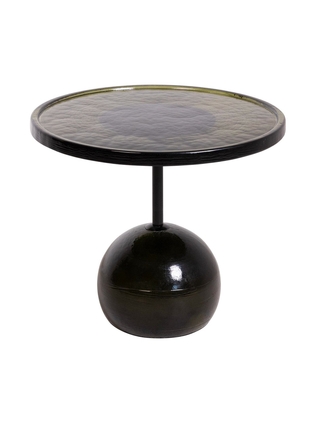 Dew Drops Glass Coffee Table - Moss