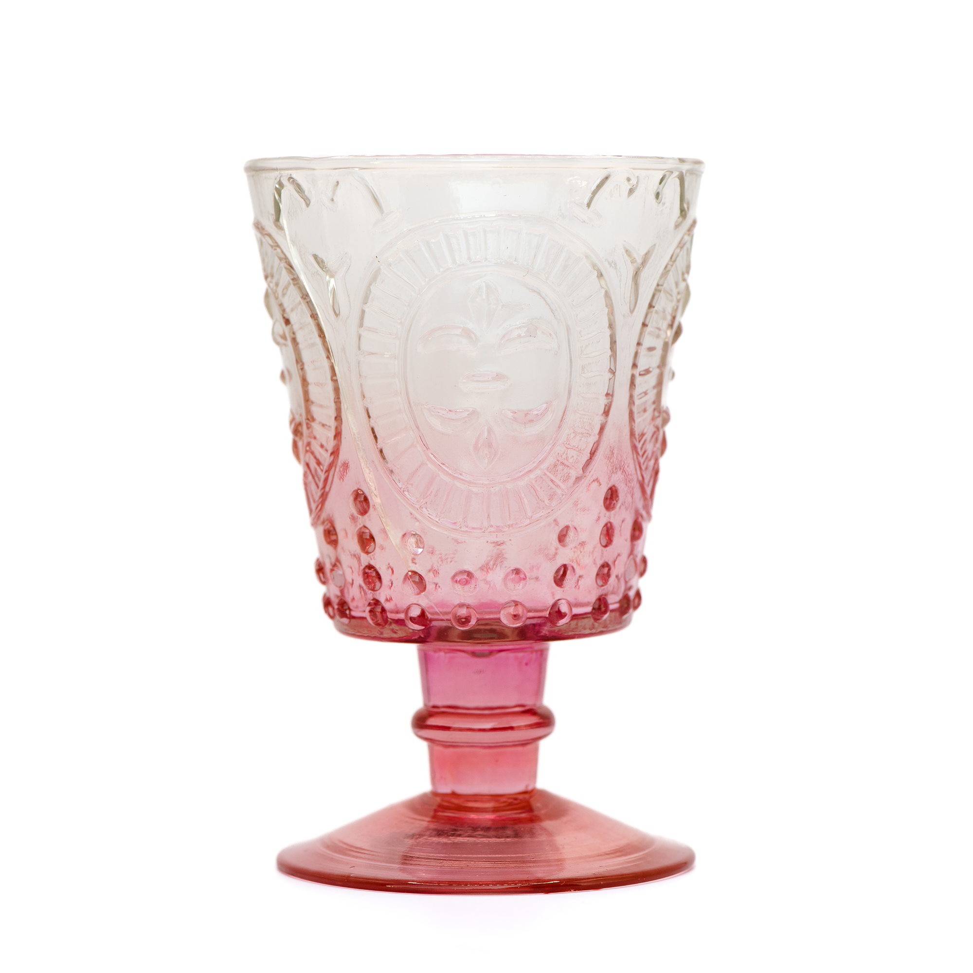 Fleur de lil Wine Glass Set