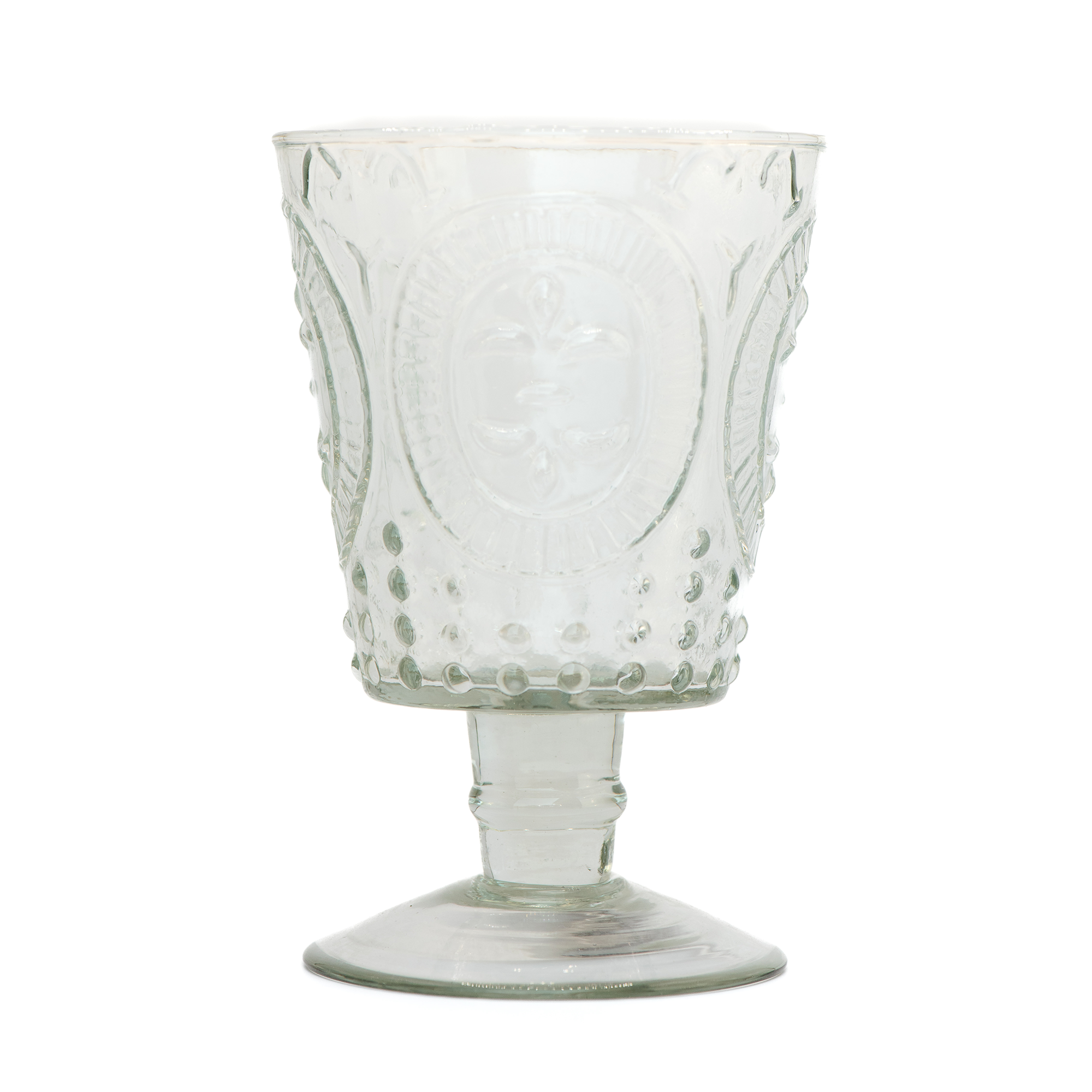 Fleur de lil Wine Glass Set