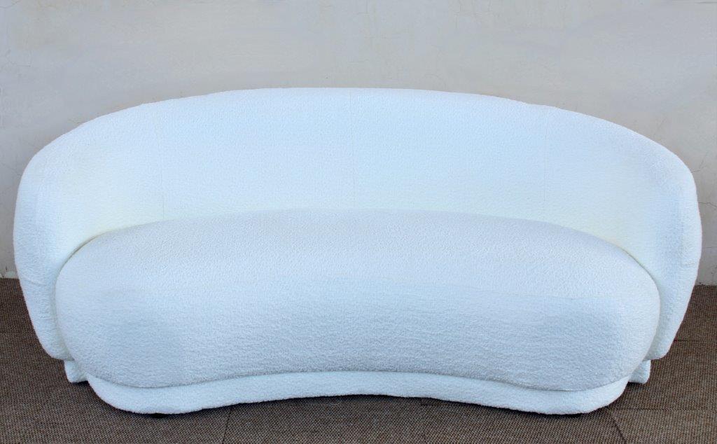 Light Cream Two Seater Sofa