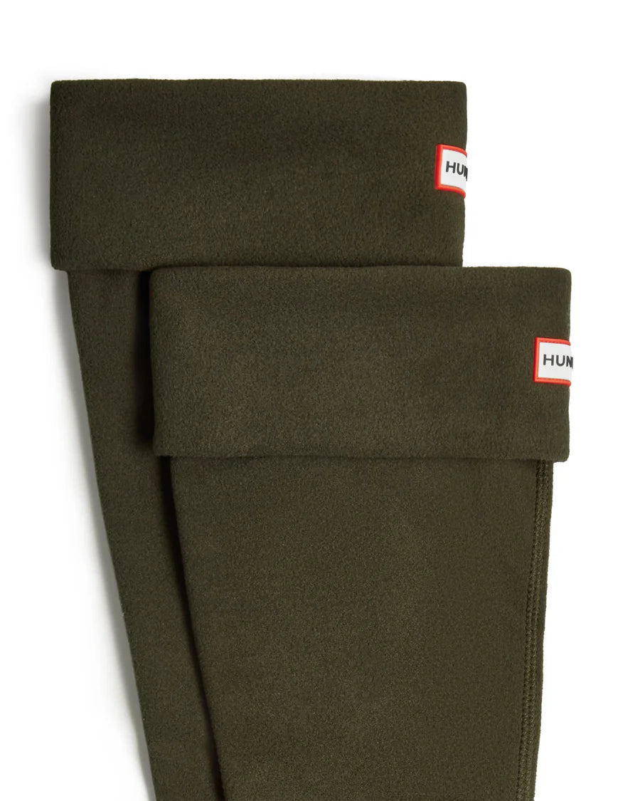 Hunter Fleece Tall Boot Sock - Dark Olive