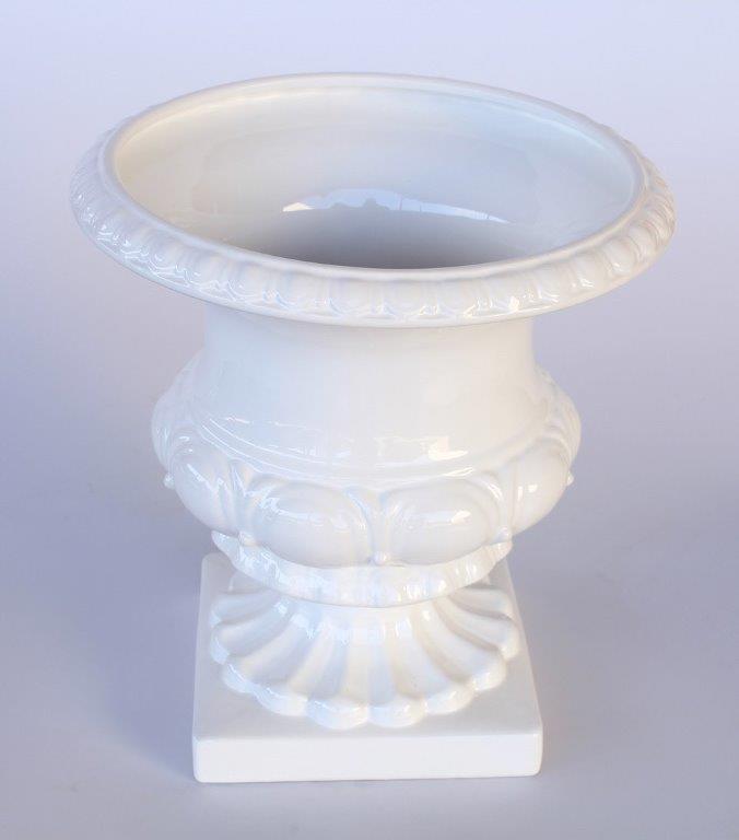 Large White Vase/Urn