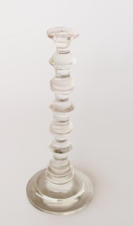 Tall Glass Candle Stick