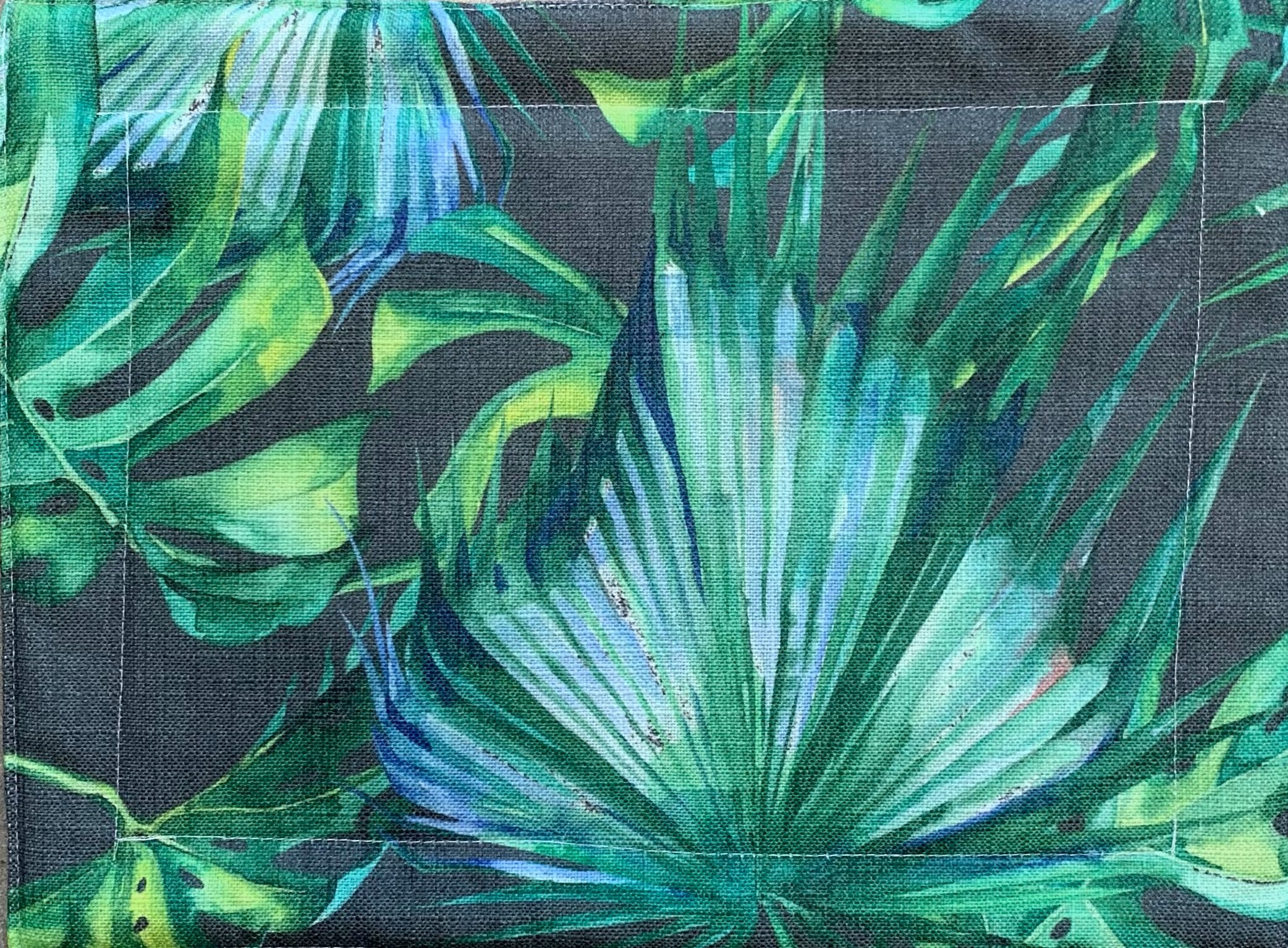 Grey Palm Placemat