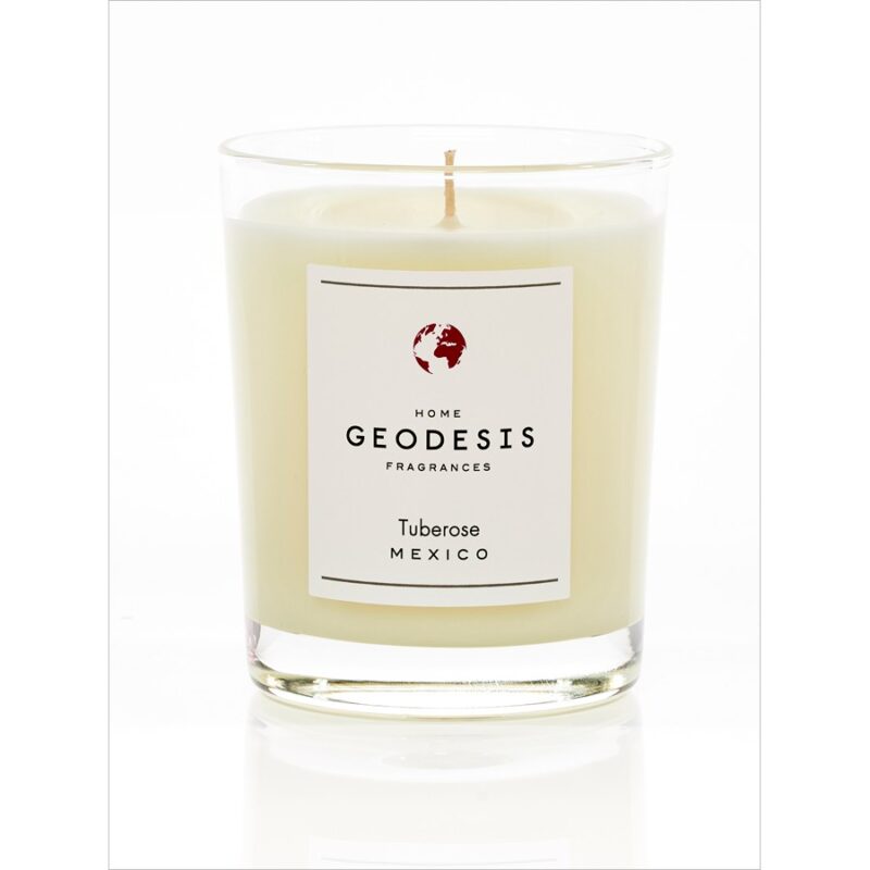 Geodesis Scented Candle 180g - Clear Glass