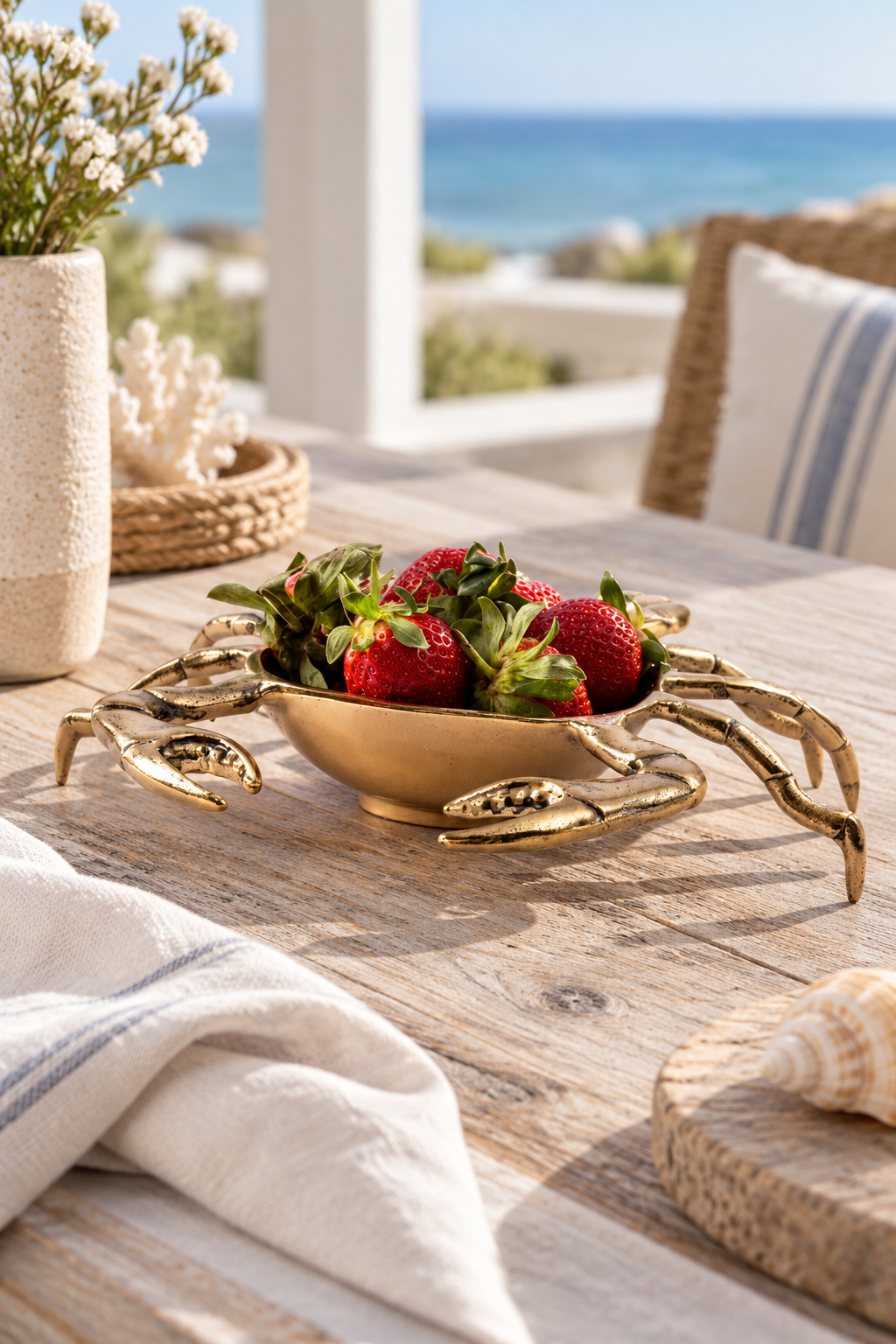 BOWL KRUSTY CRAB BRASS