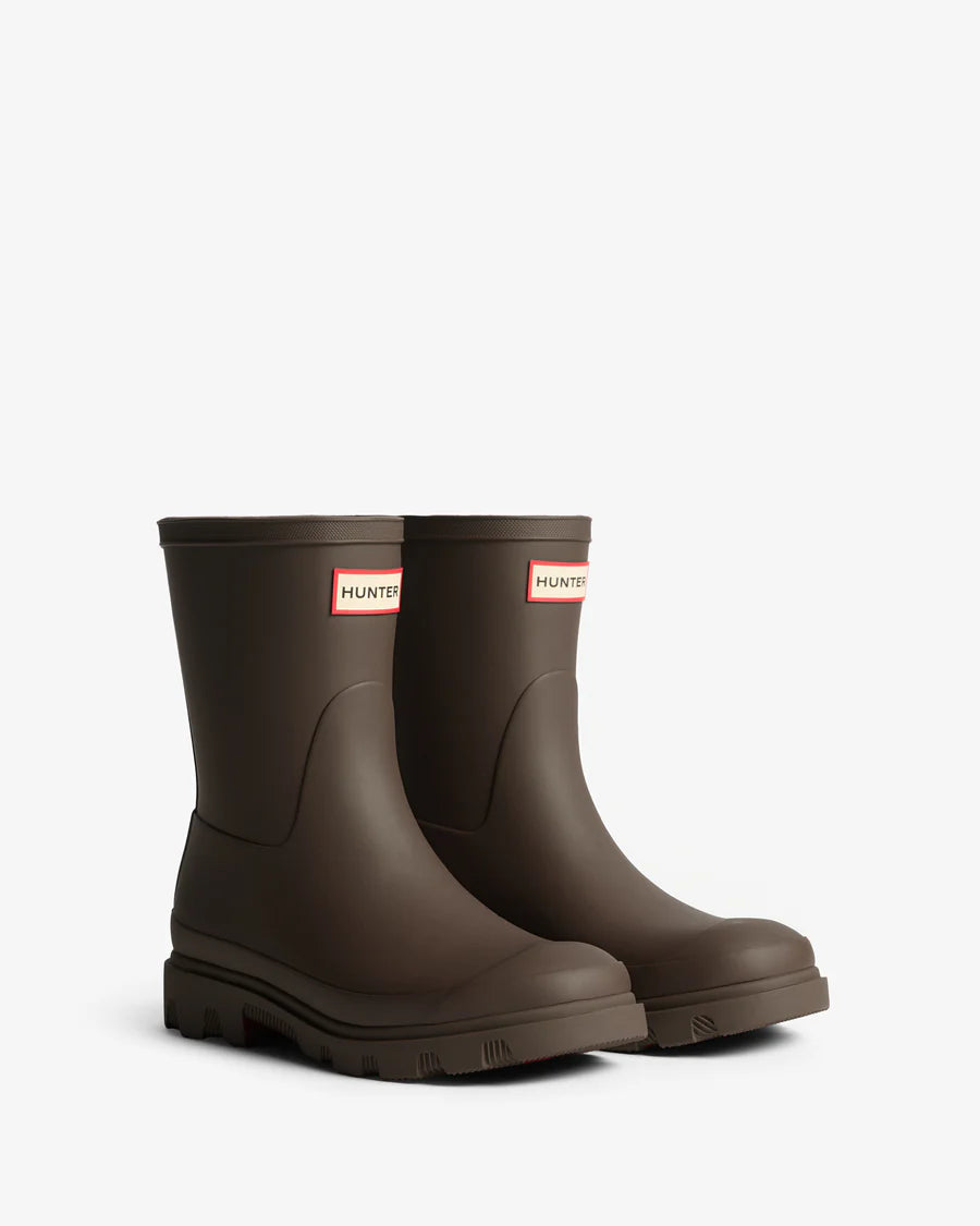 Women's Downpour Short Wellington Boot - Chocolate Brown