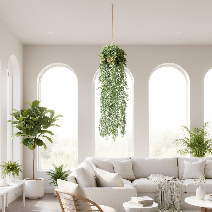 Leafphoria Hanging Faux Plant Ball