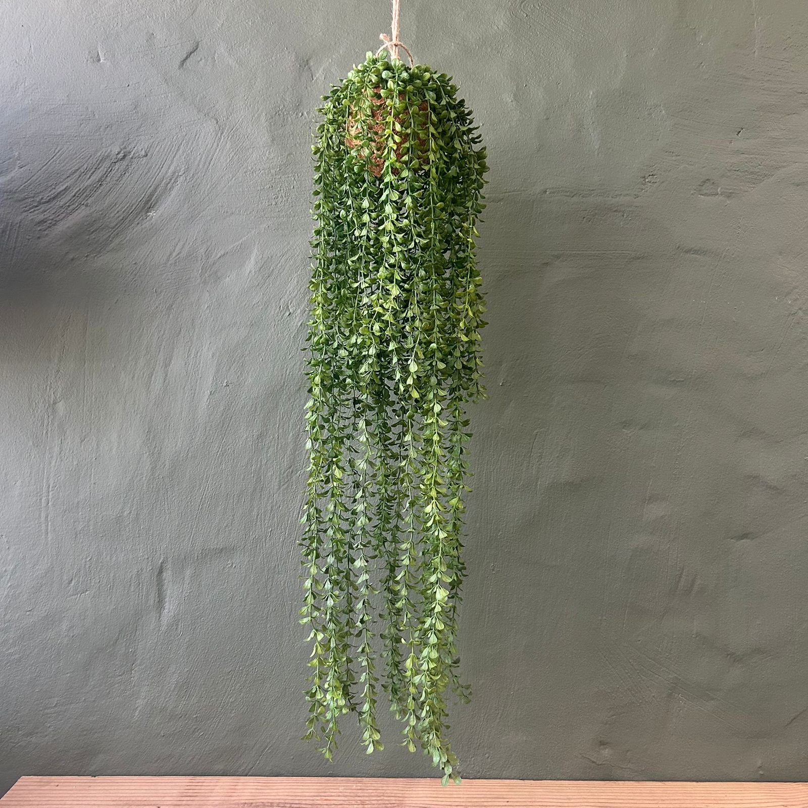 Rapunzel Vine Hanging Faux Plant Ball