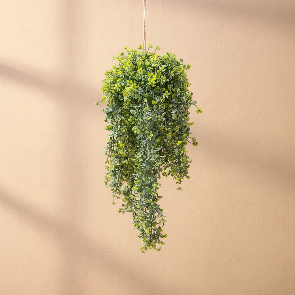 Ocean Pearl Hanging Faux Plant Ball