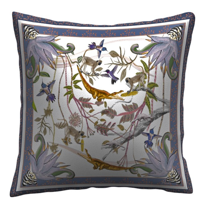 Introducing our luxurious Hummingbird Scatter Cushions, made with the finest materials and exquisite attention to detail. These stunning cushions feature a delicate hummingbird design, adding a touch of elegance and sophistication to any room. Elevate your home decor with these exclusive pieces.