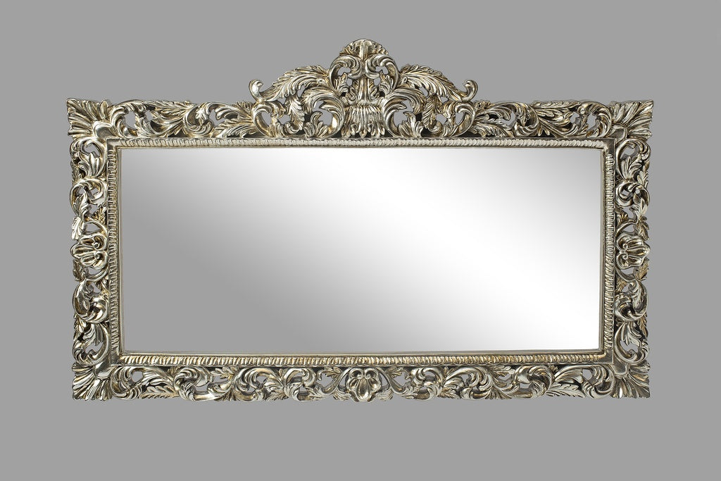 Ornate Wall Mirror – Champagne Frame 950x1500mm Vintage Decorative Mirror