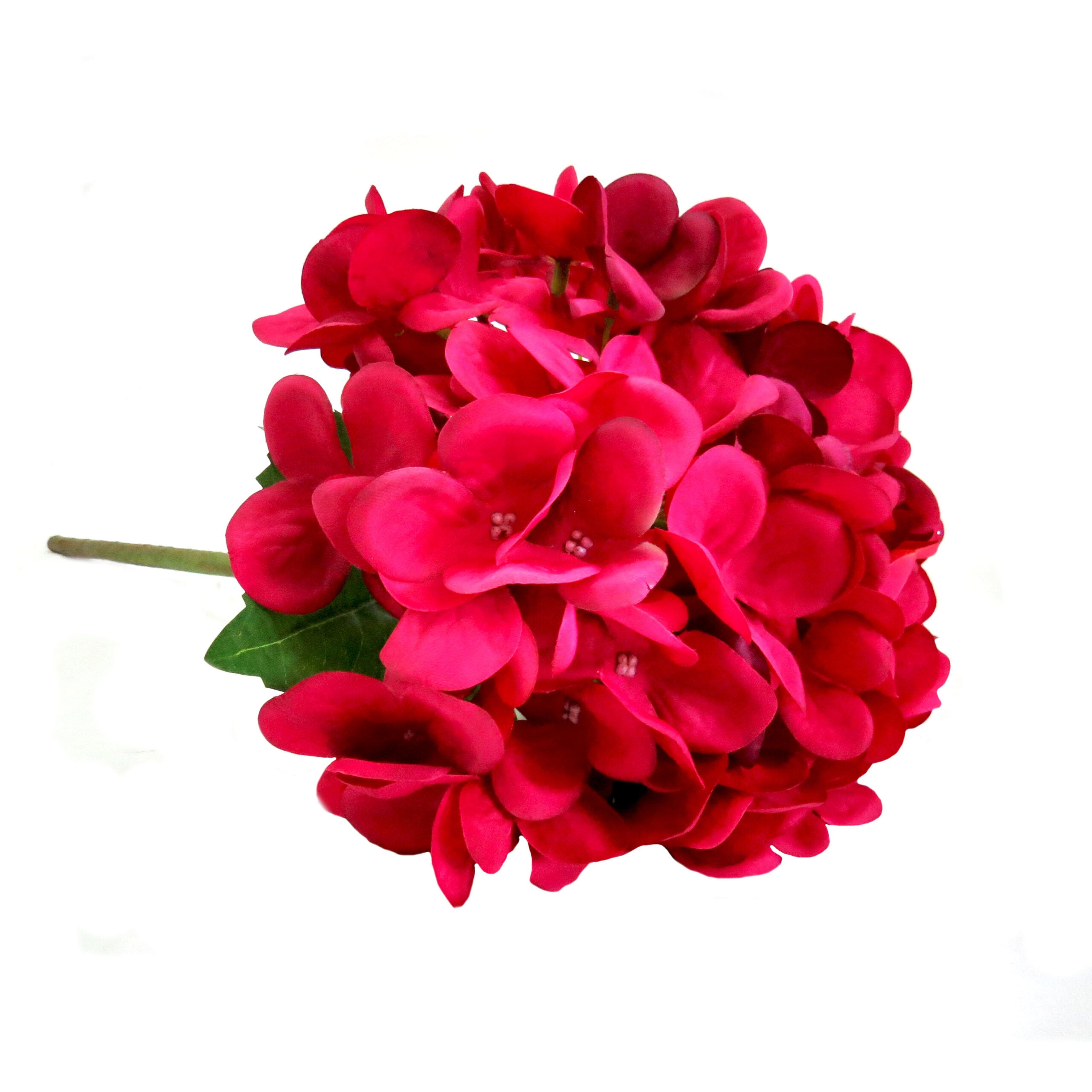 Set of 6 Bright Pink Hydragea Sprays