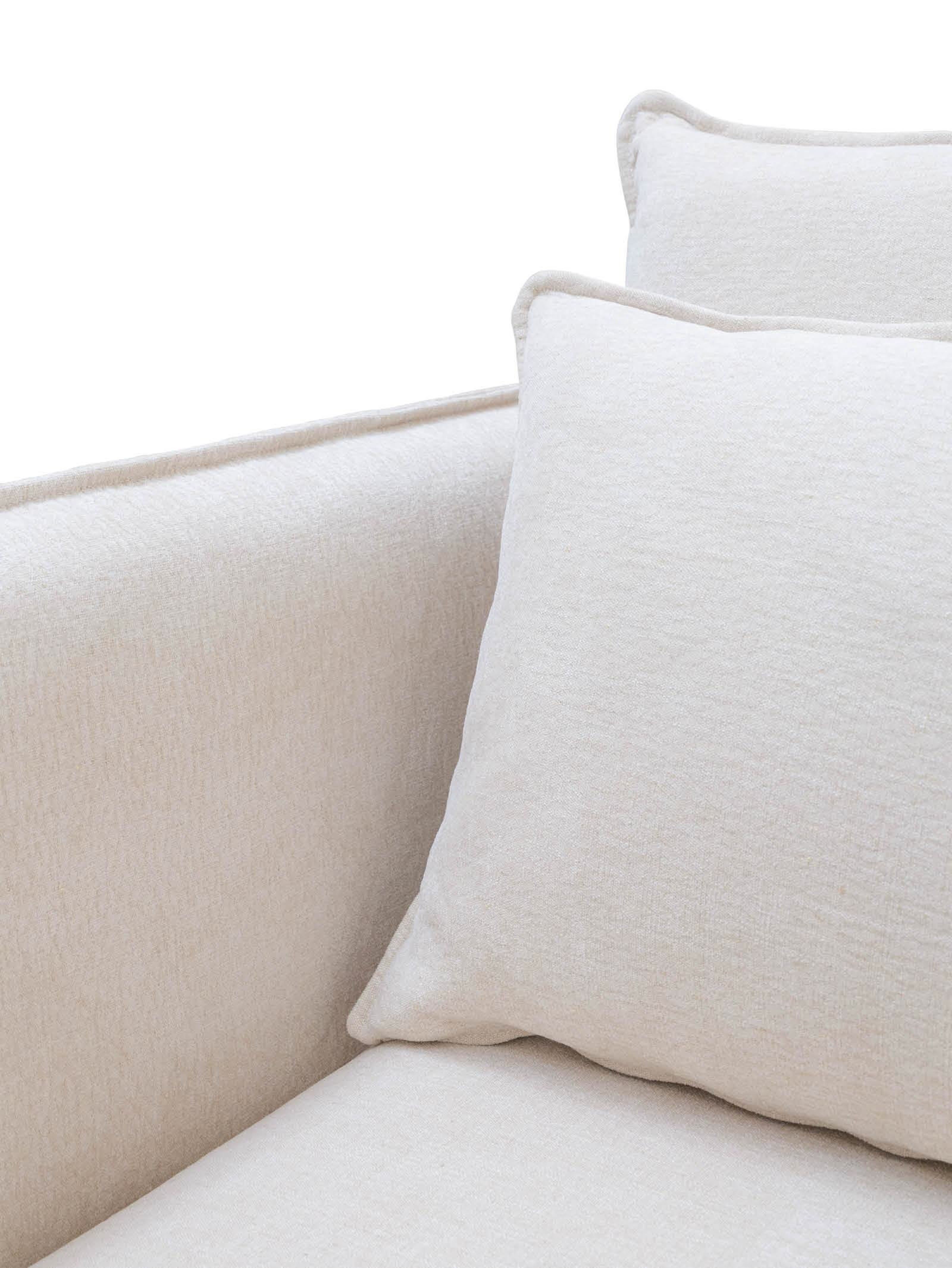 Santorini 3-Seater Sofa in Macadamia