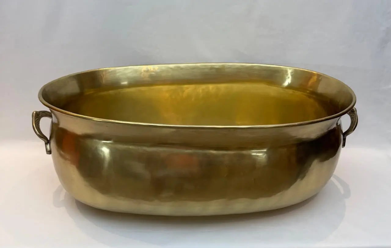 TUB OVAL XXXL ANTIQUE BRASS