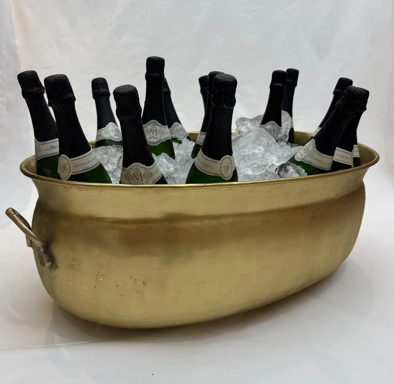 TUB OVAL XXXL ANTIQUE BRASS