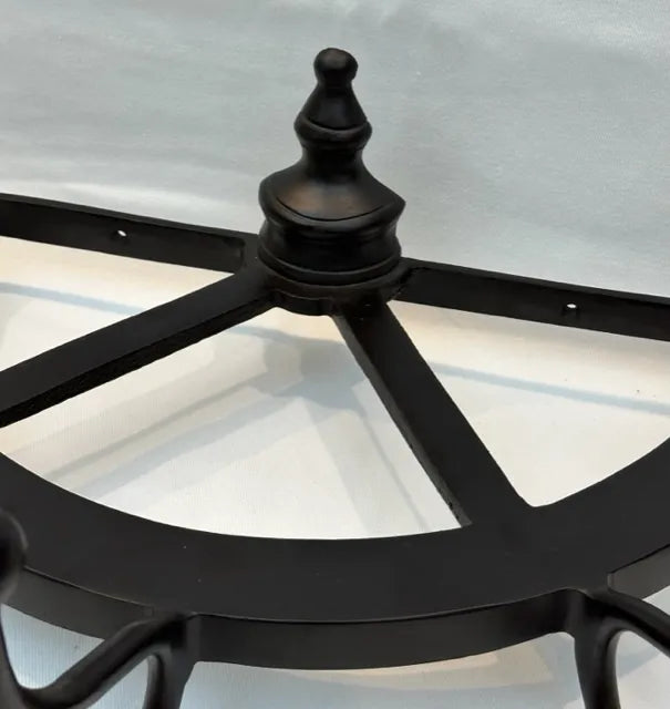 Matte Black & Brass Multi Wall Hook - NetDécor