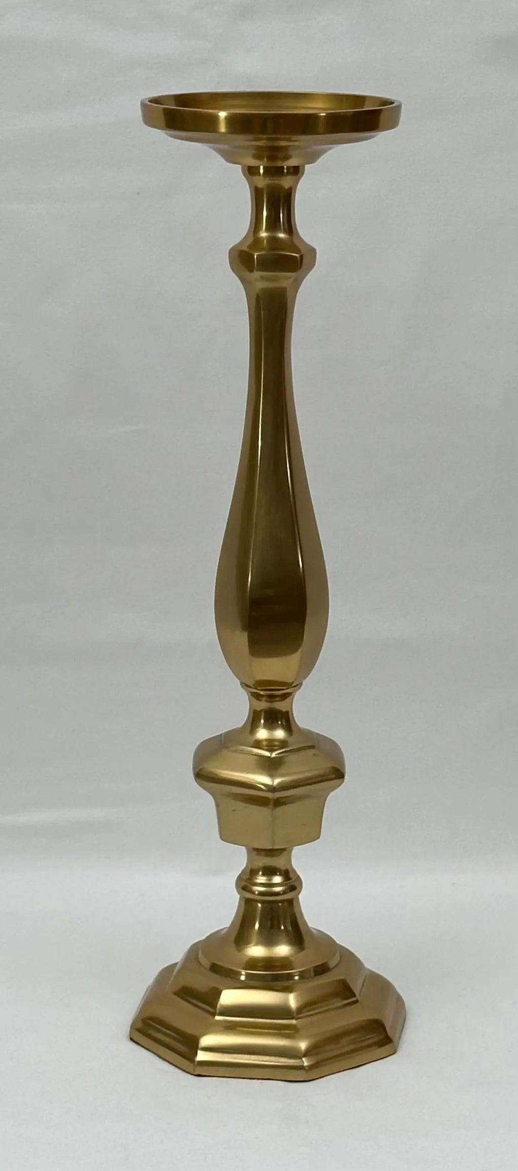 Antique Brass XL Candlestick - NetDécor