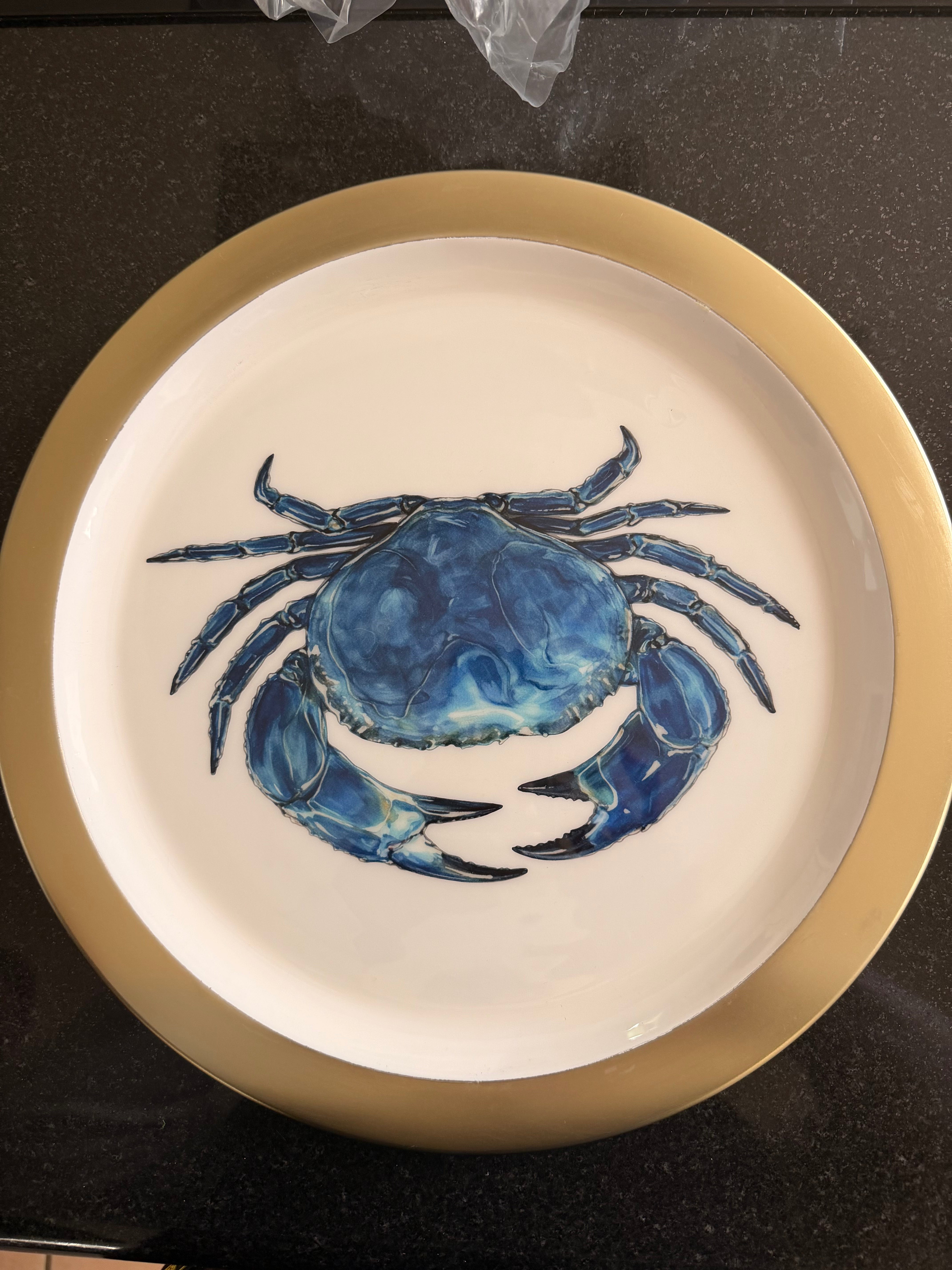 CHARGER PLATE ASSORTED SET OF 4