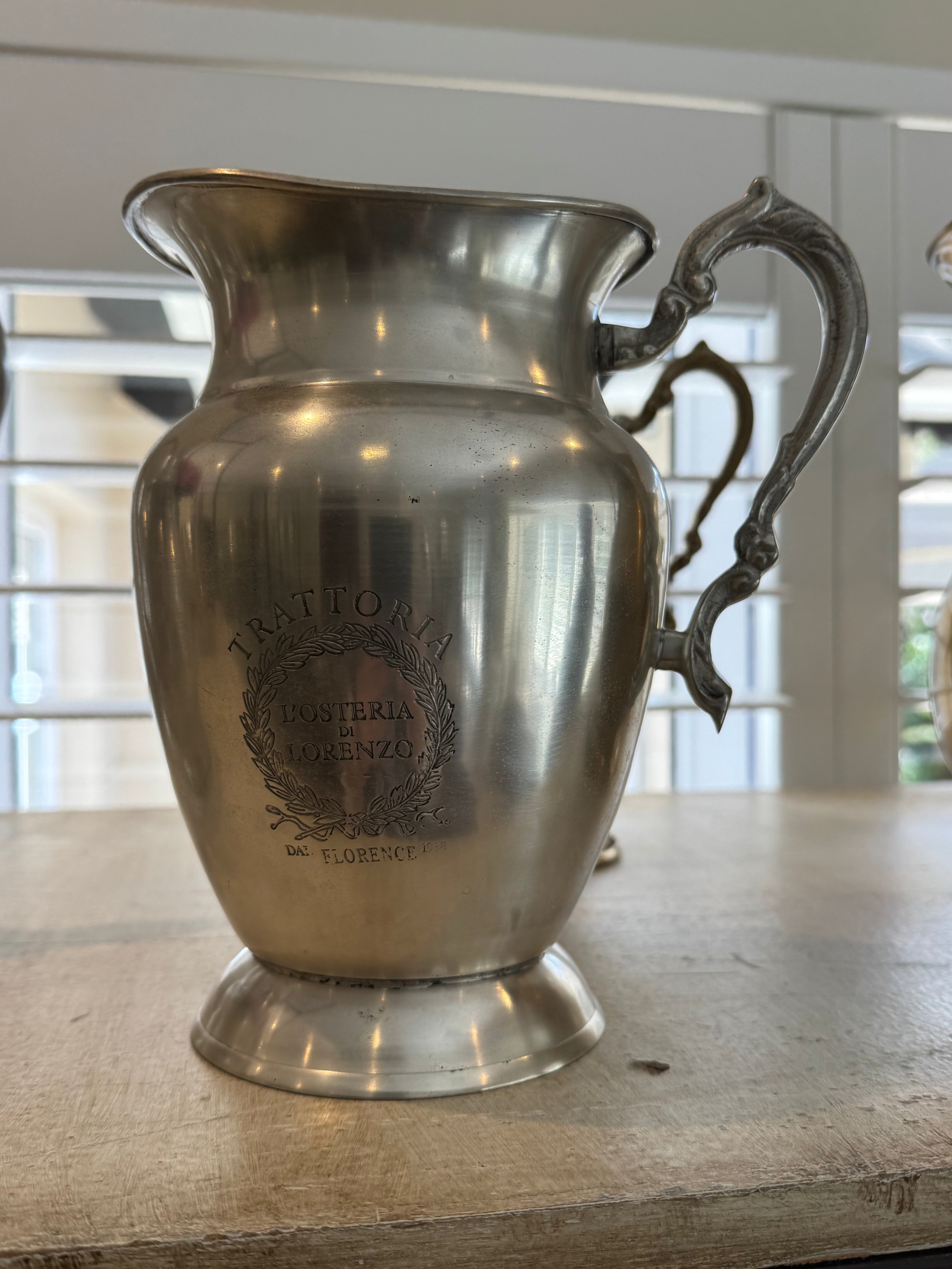Florence Pewter Jug