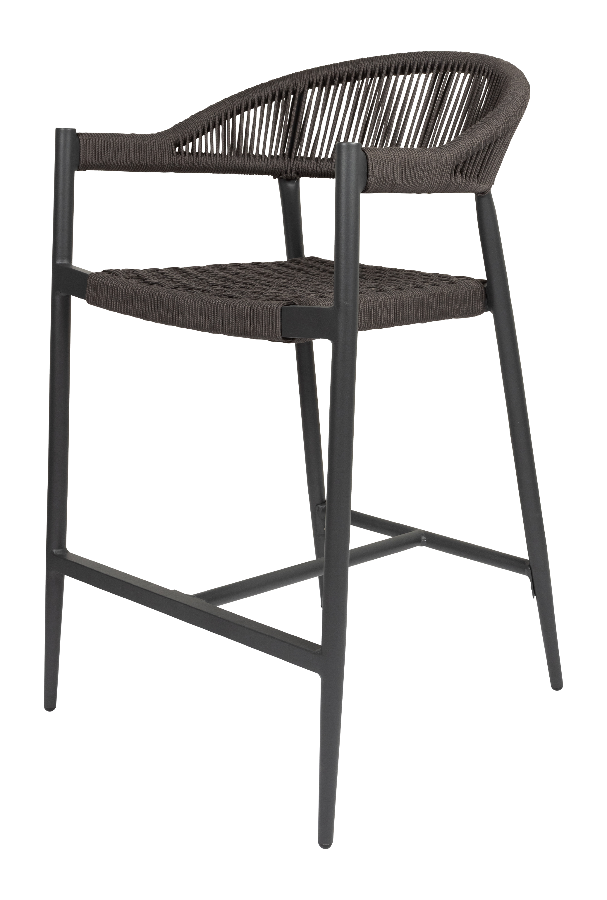 Iona Bar Chair in Slate - NetDécor