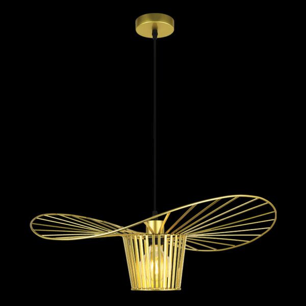 Large Sensu Pendant - Gold Satin