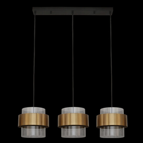 Triple Bonbon Pendant on a Bar