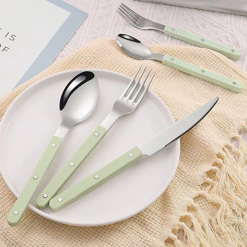 Louisiana 16 piece Cutlery Set in Pistachio