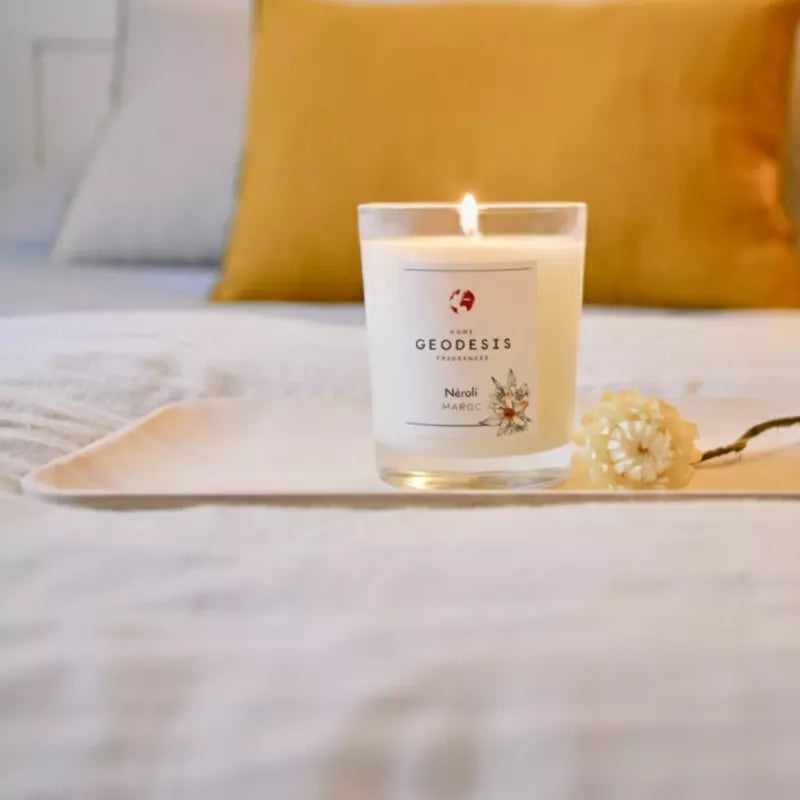 Geodesis Scented Candle 180g - Clear Glass