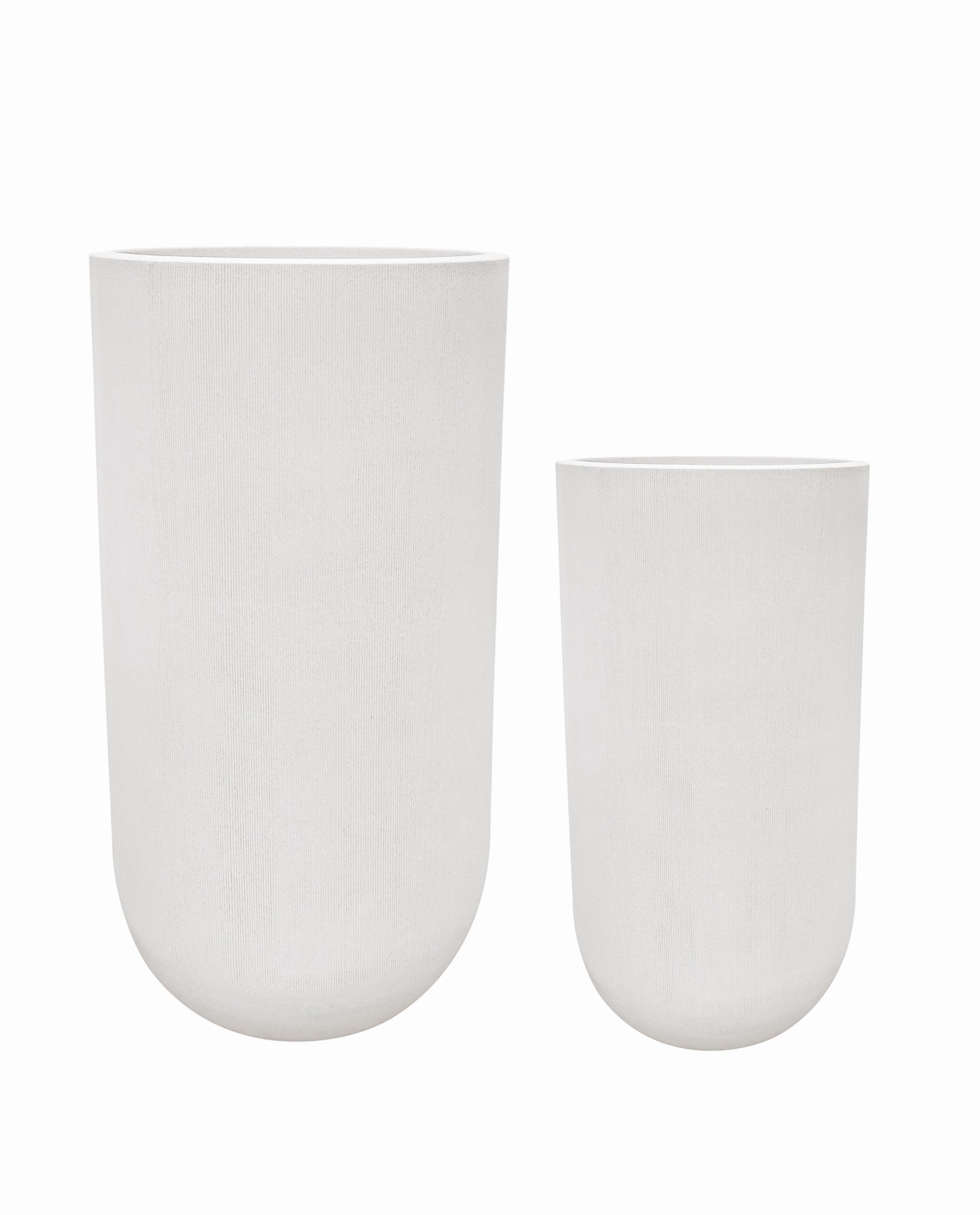 Fringe Set of 2 Outdoor Planters