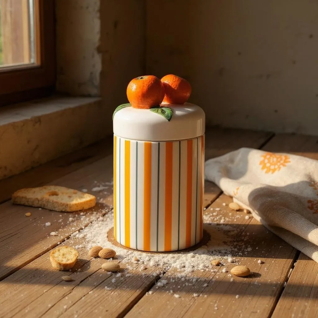 Citrus Cannister - Orange