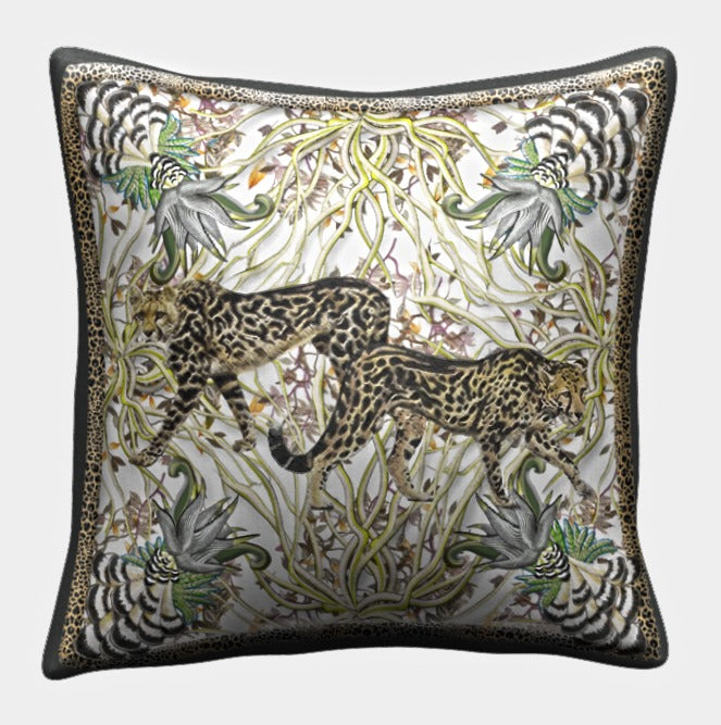 Add a touch of fierce luxury to your home with our Predator Scatter Cushions. Crafted with exquisite attention to detail, these cushions feature a stunning predator design that will elevate any room. Indulge in the exclusive sophistication of our scatter cushions and experience the beauty of nature in every touch.
