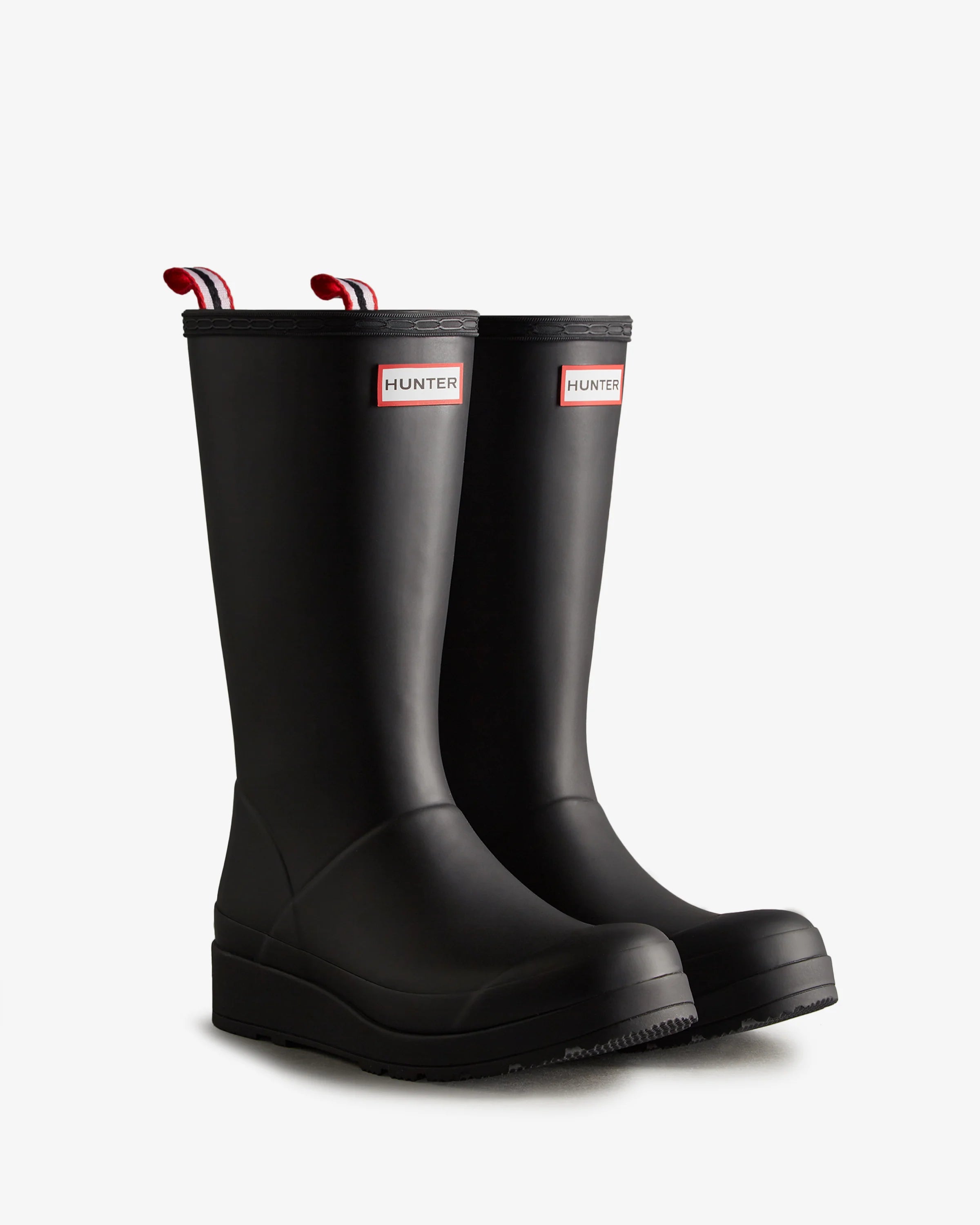 Women's Play Tall Wellington Boots - Black