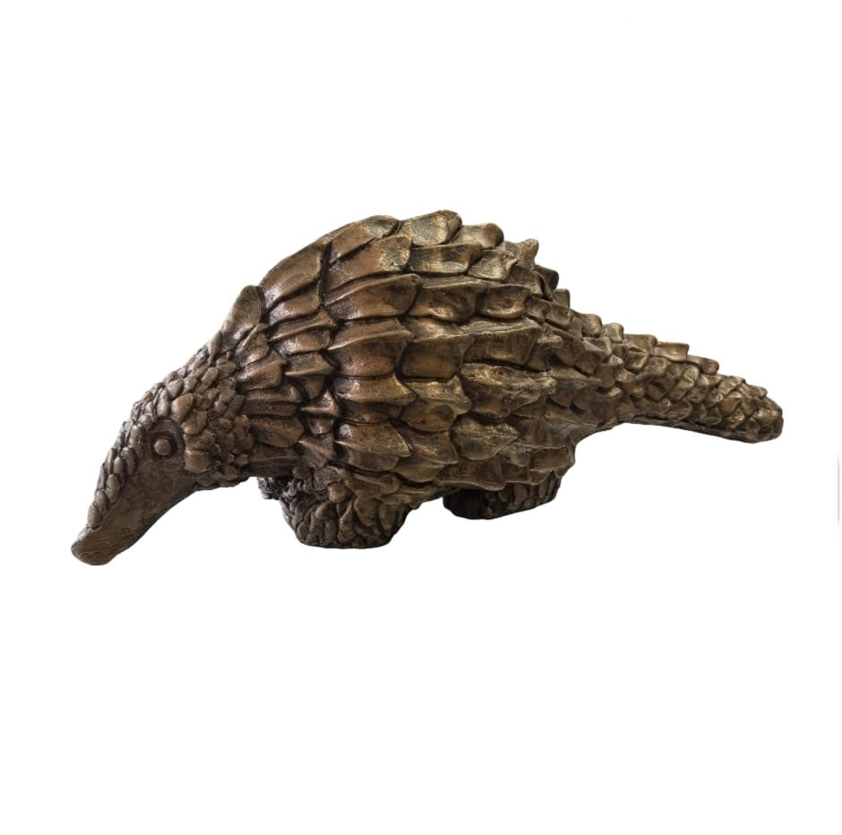 Deep Bronze Colour Pangolin Sculpture