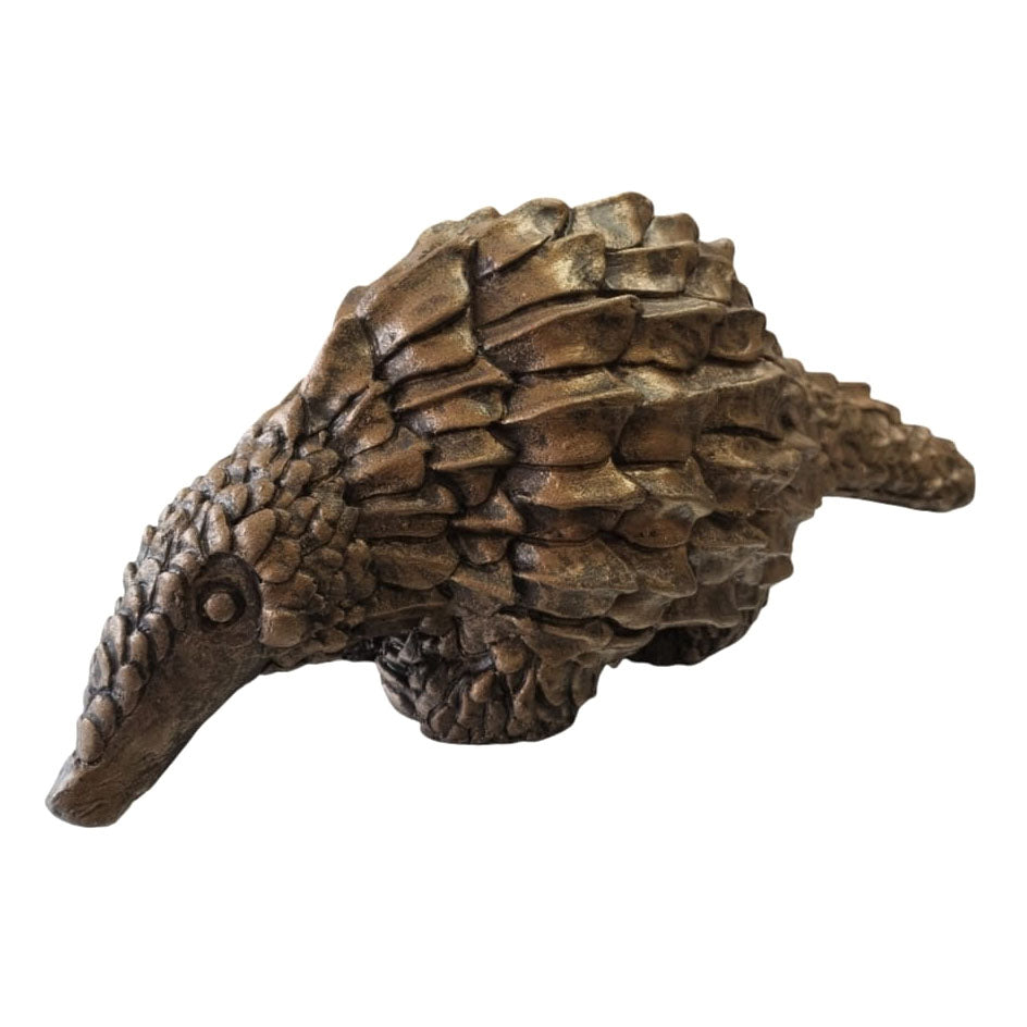 Deep Bronze Colour Pangolin Sculpture