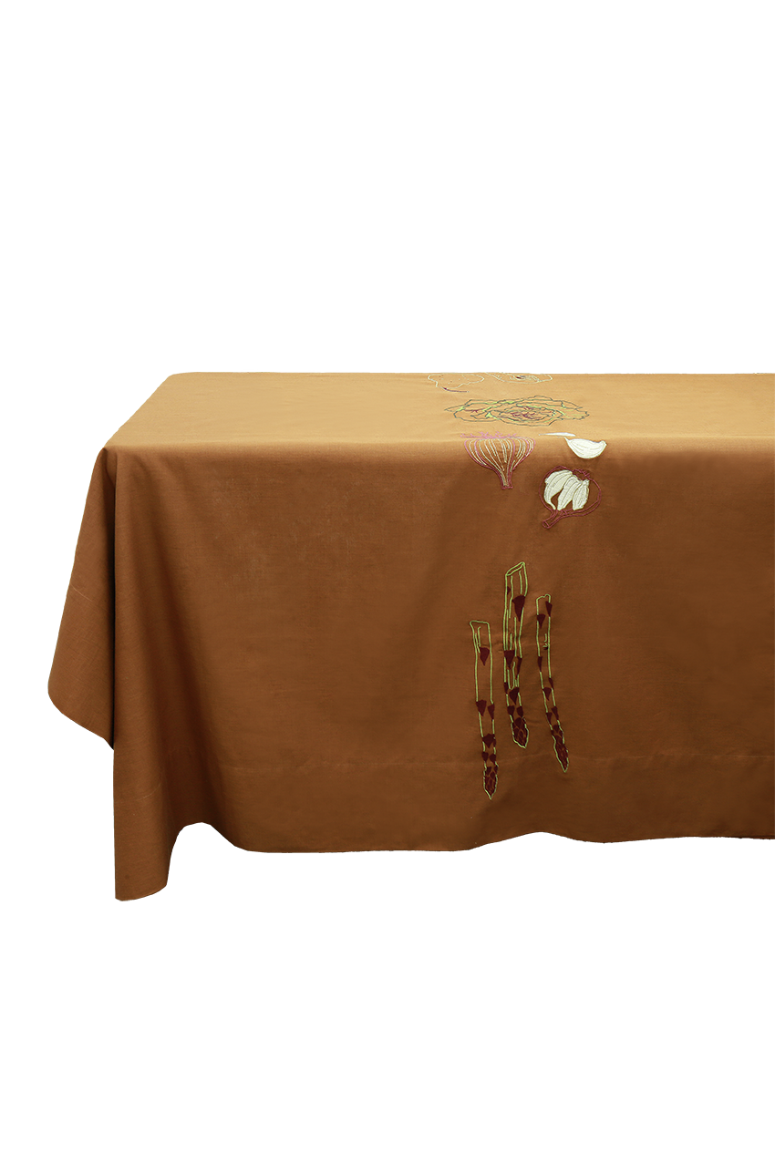 REED LINEN - Botanical Tablecloth & Napkins - Daschund