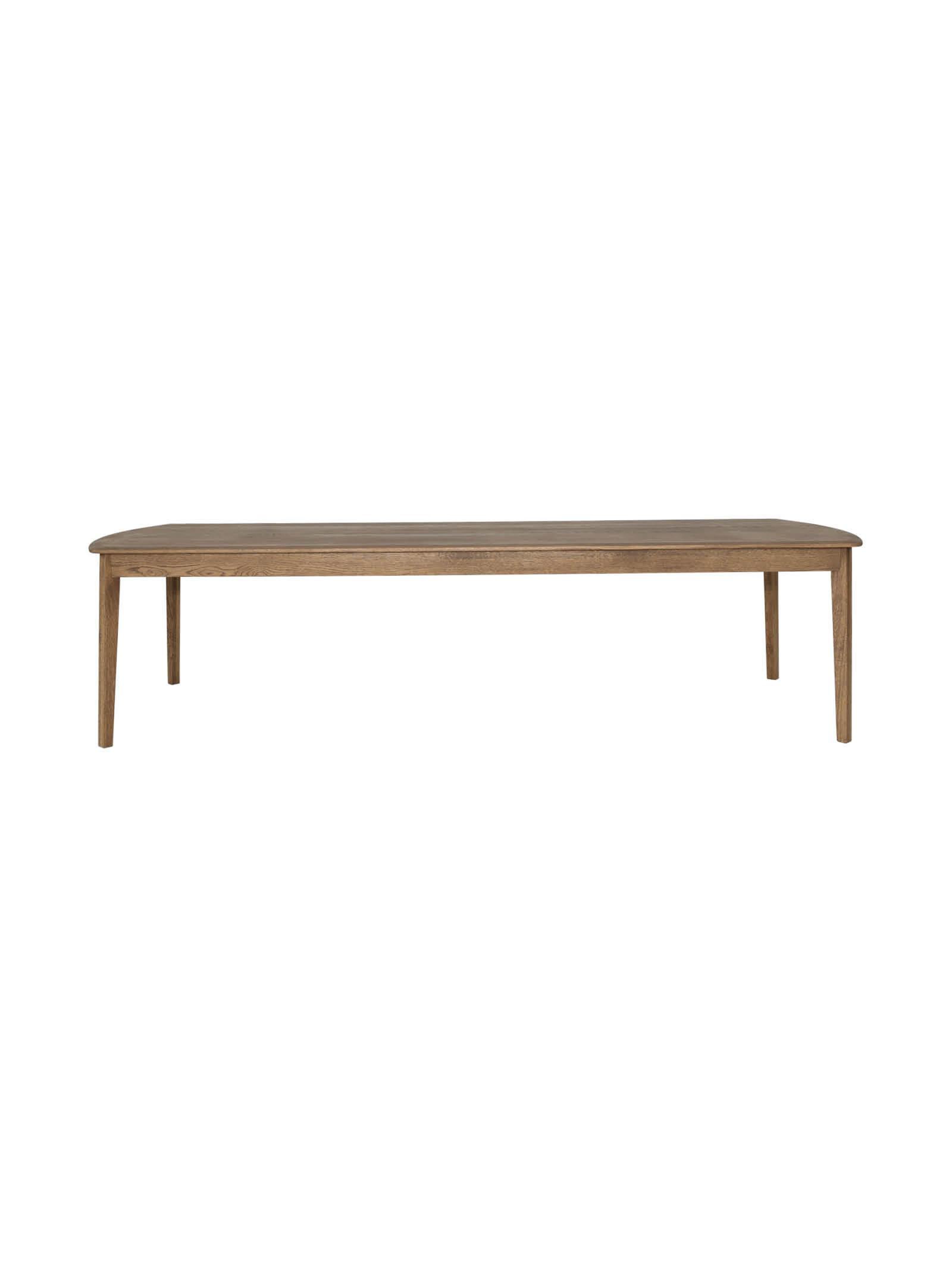Rove Oak Dining Table in Antique - 12 Seater