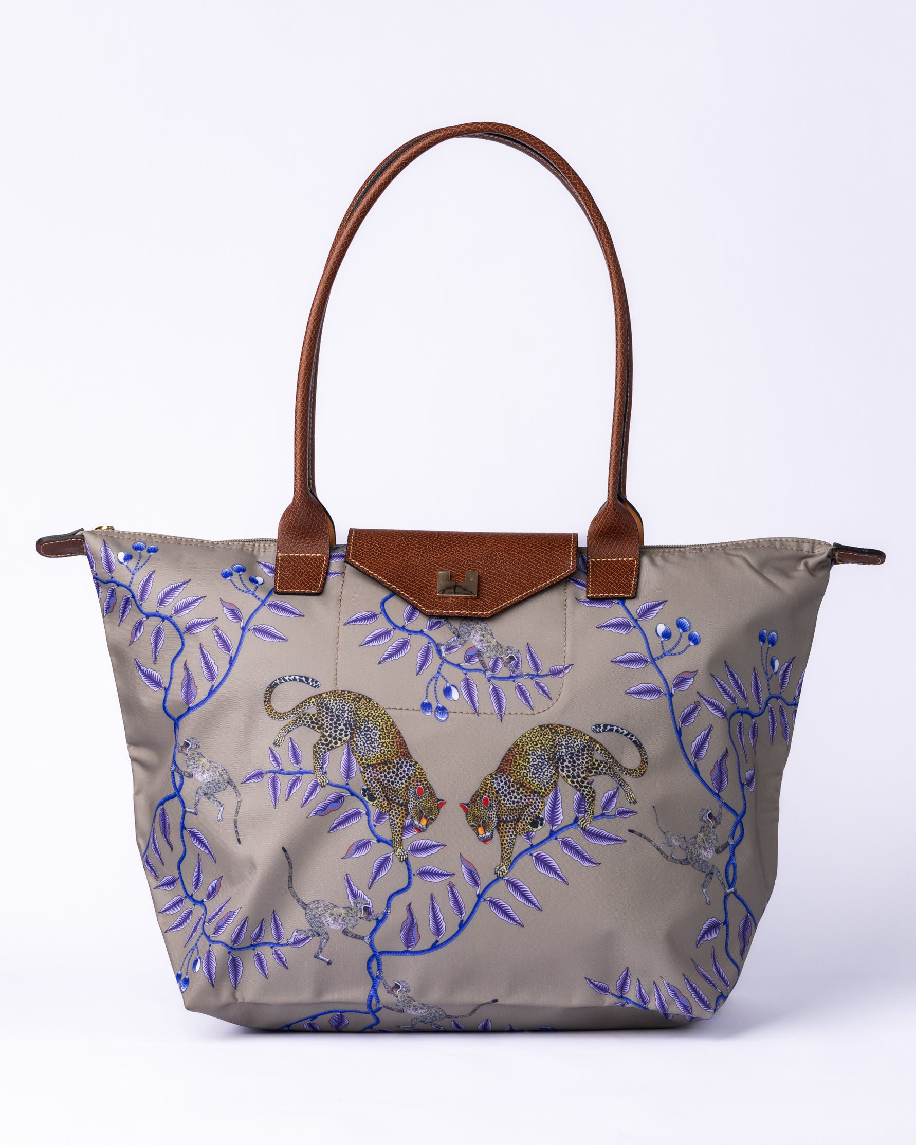 Foldable Safari Tote -Sahara Sand