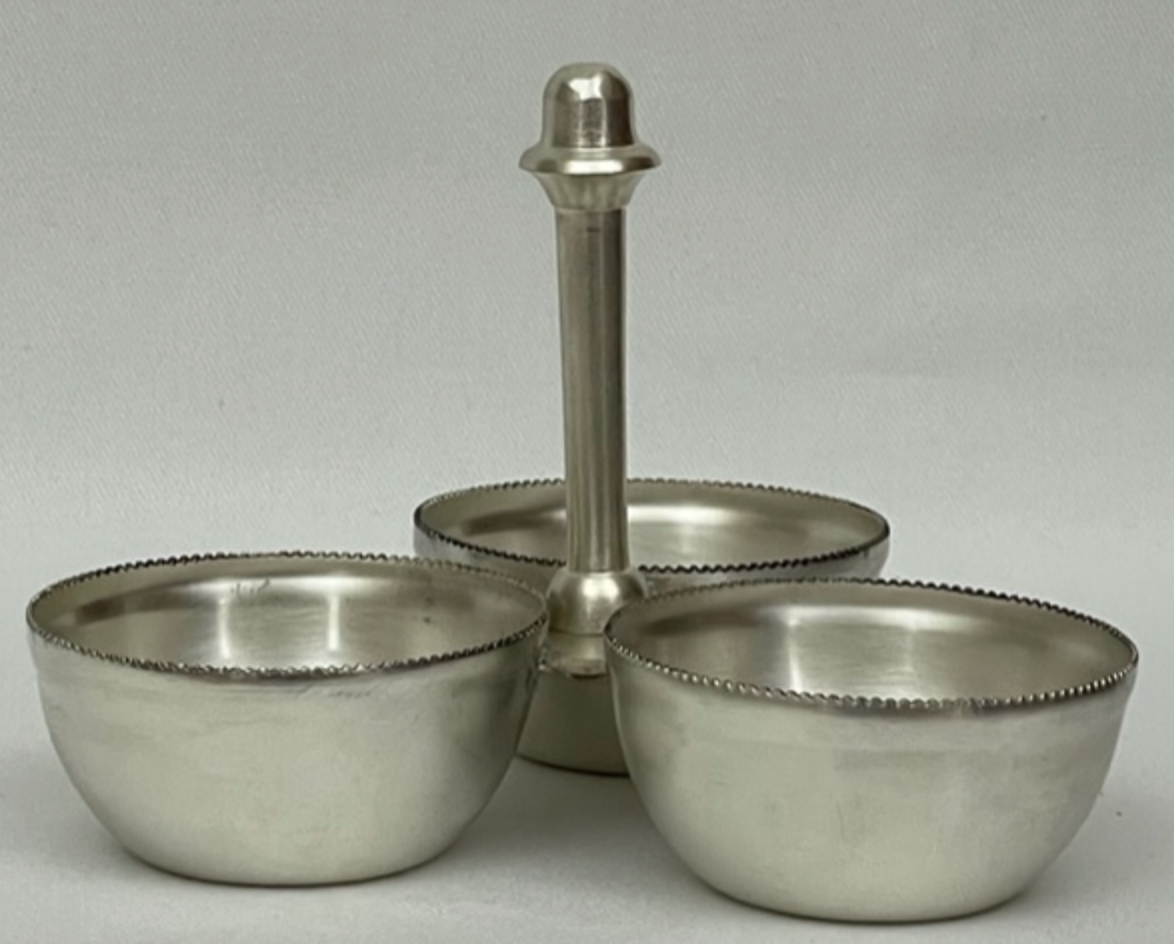 CONDIMENT BOWL MINI TRIPLE - NetDécor