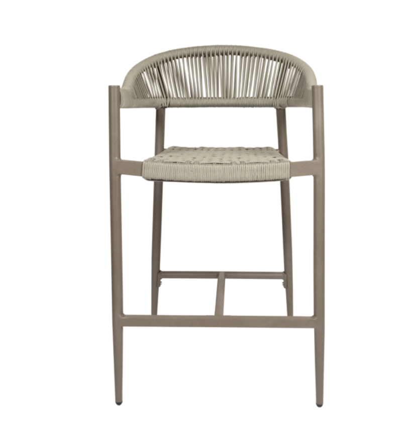 Iona Bar Chair in Earth - NetDécor