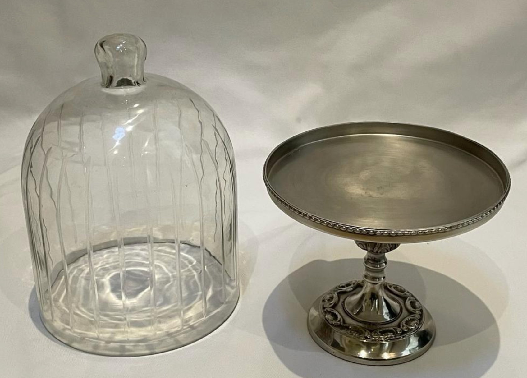 DOME SET GLASS HIGH TEA - NetDécor