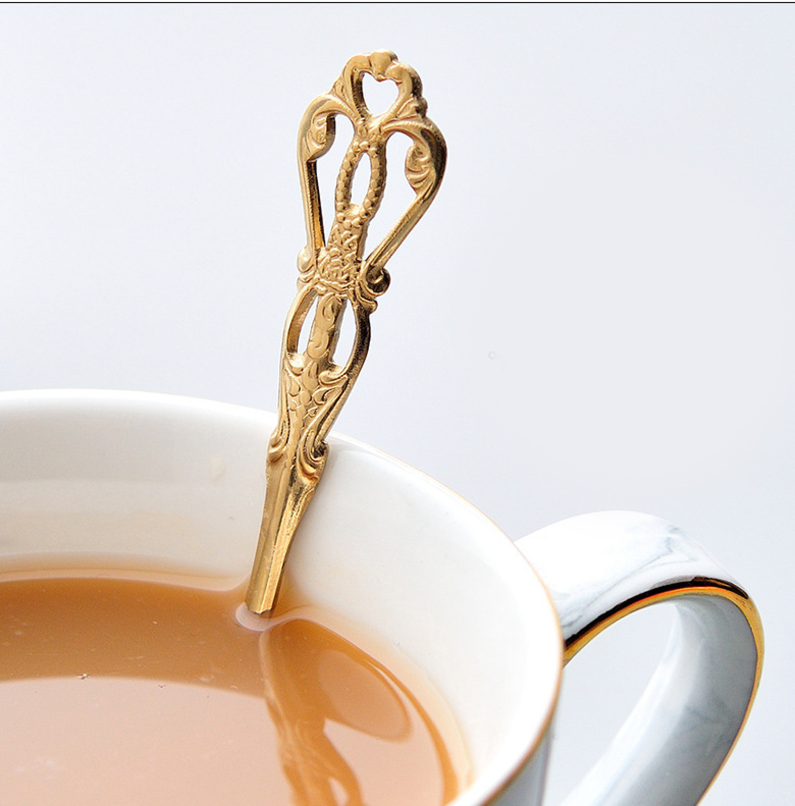 Vintage Gold Teaspoons - NetDécor