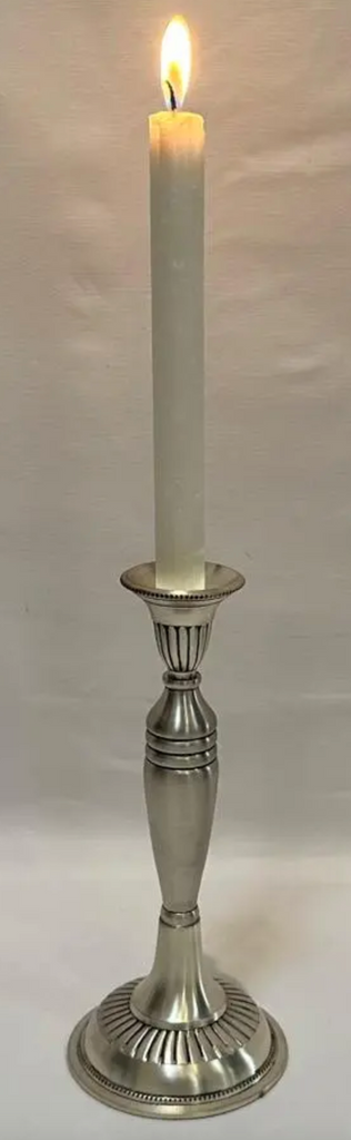 Greek Pewter Candle Stick - NetDécor 