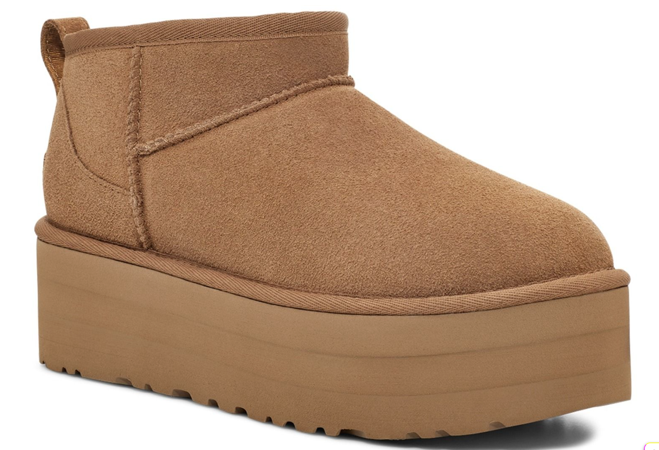 UGG Classic Ultra Mini Platform Chestnut - NetDécor