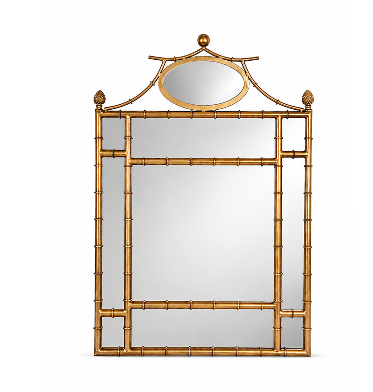 Chippendale Gold Look Mirror