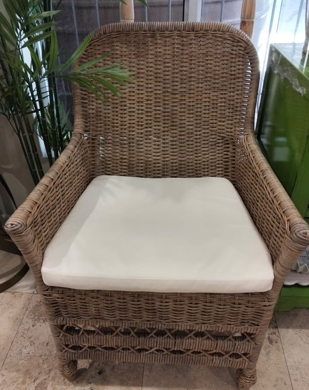 Outdoor PVC Chair with Cushion