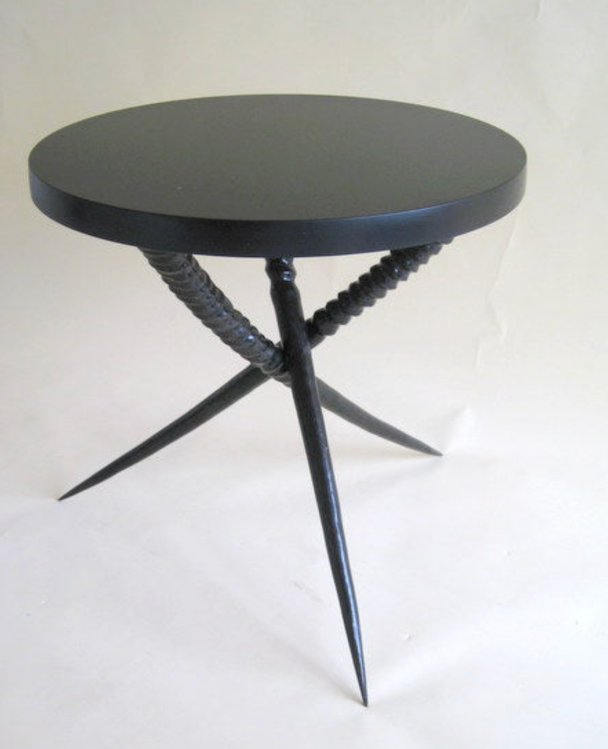 Gemsbok Horn Table