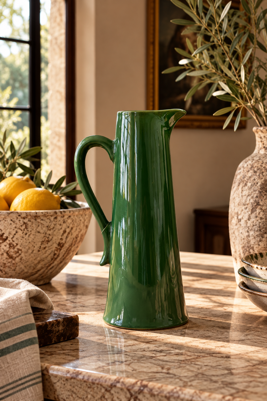 Green rhapsody jug