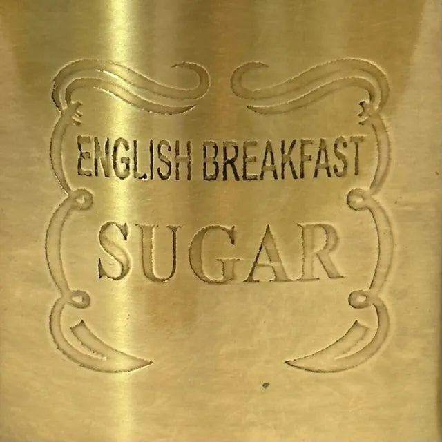 Antique Brass Classic Box Tea Set